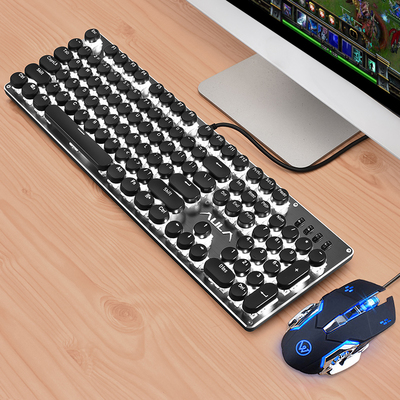 狼蛛机械键鼠套装评测 复古朋克风下的电竞实力派